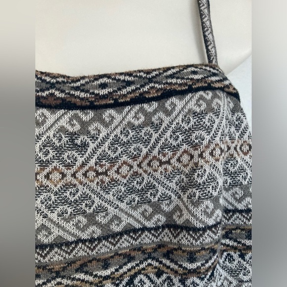 Peruvian Connection Sleeveless Geo Dress Boho Pima Cotton Women’s Size Small - Picture 7 of 11